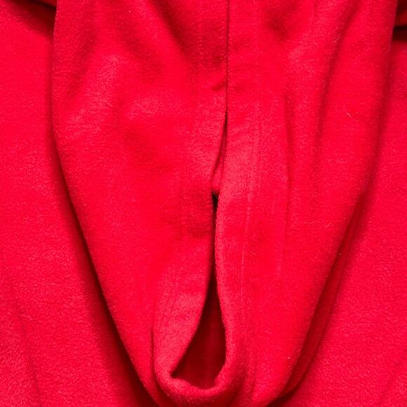 DISNEY MICKEY MOUSE FULL ZIP UP HOODIE SIZE 3X (22-24W) SOLID RED GREY LETTERS - Picture 11 of 11